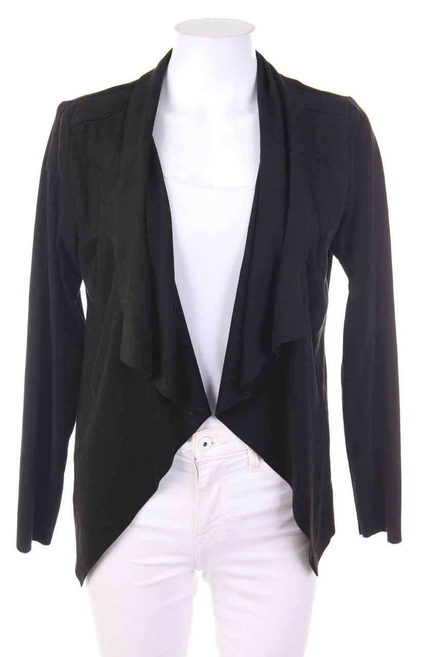 LASCANA - Kunstlederjacke mit asymmetrischem Schnitt - D 36