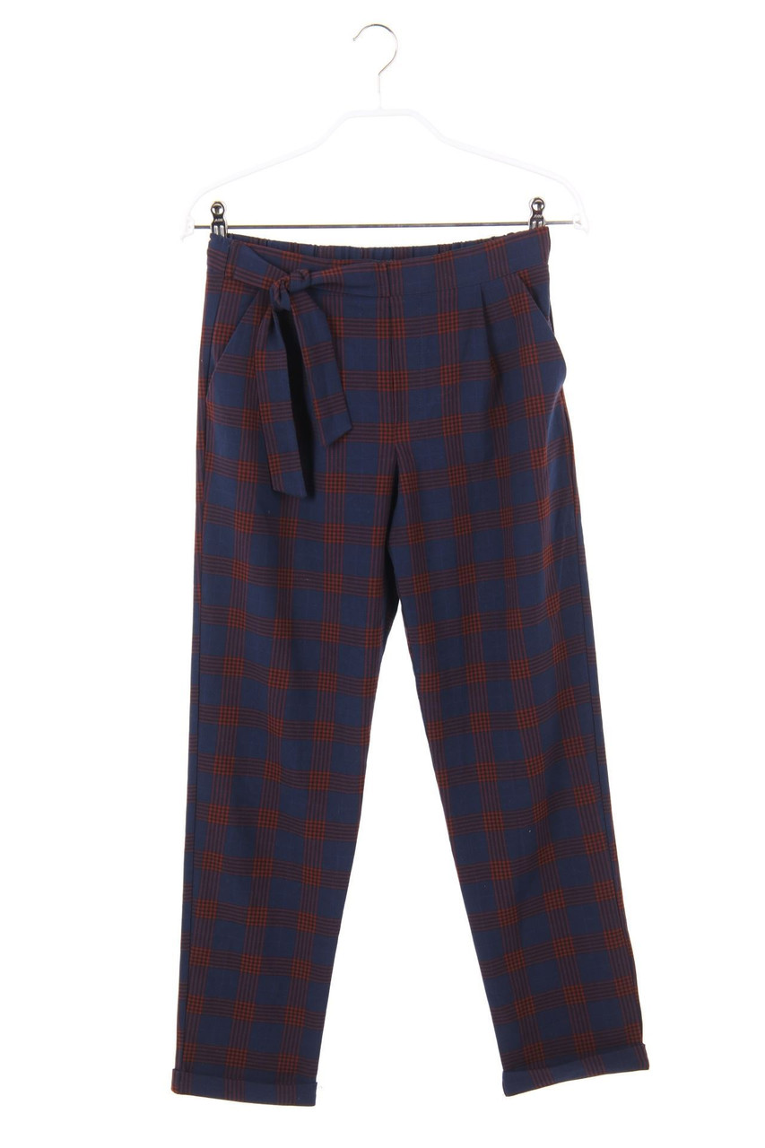 MANGO KIDS - Hose mit Karo-Muster - 152