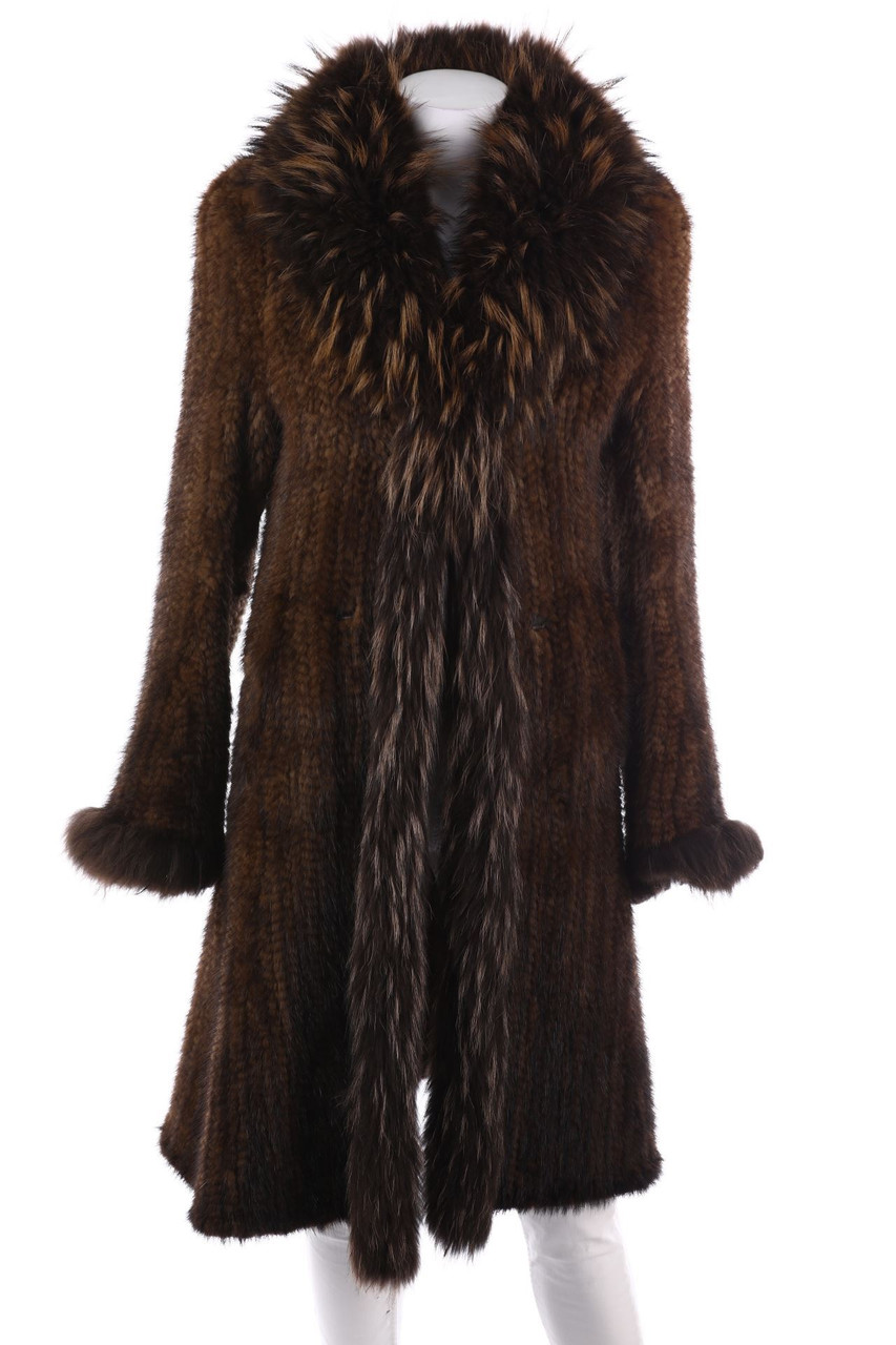 Nerz Pelz Nerzmantel Echt Gebraucht Mantel Echt Pelz Pelzmantel