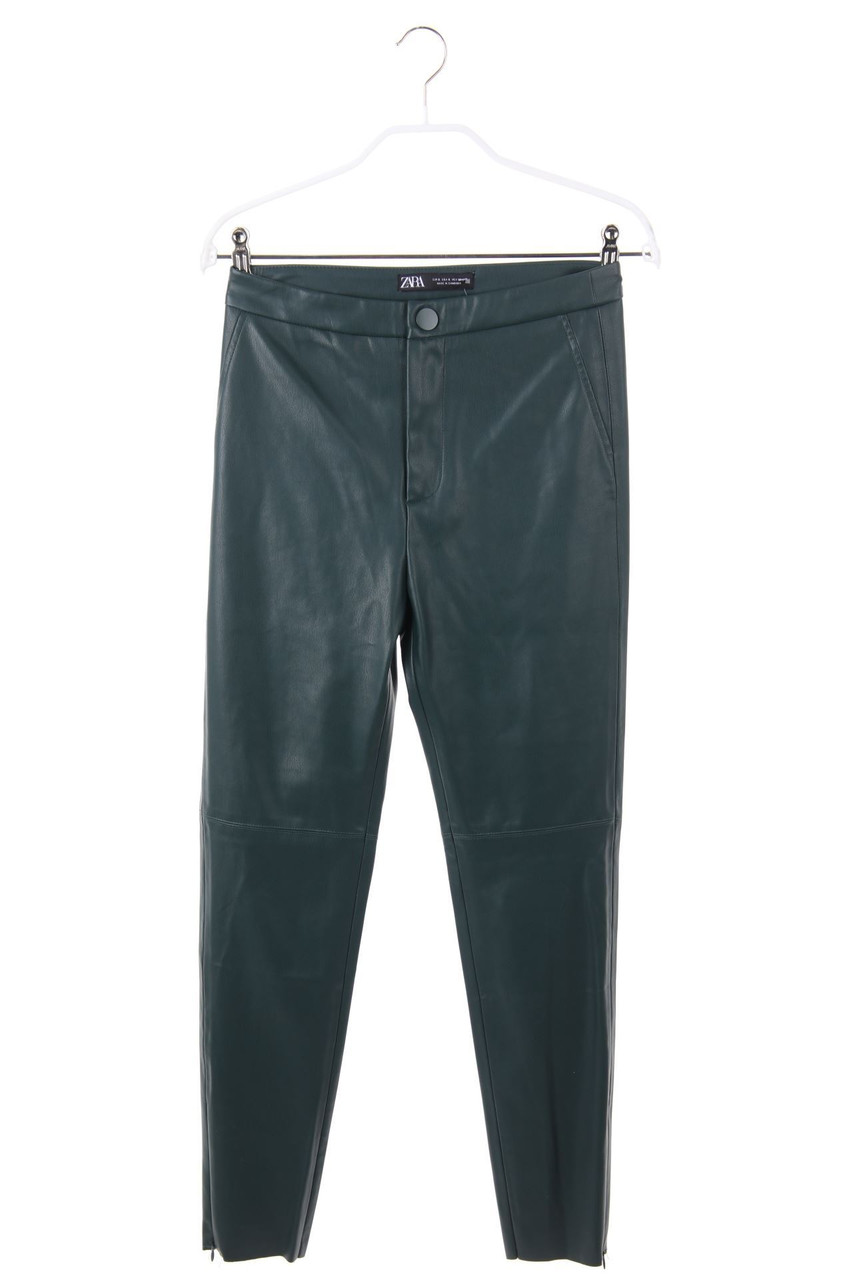 ZARA - Kunstleder-Hose - S