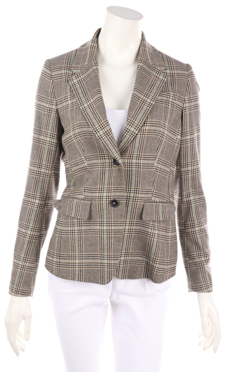 DRYKORN - Karo-Blazer mit Reverskragen - D 36