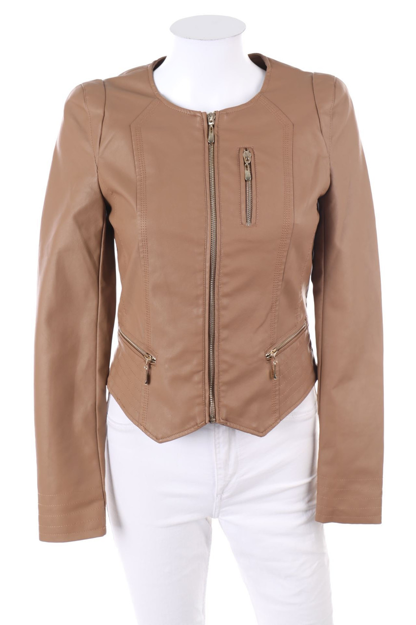 zebra - Kunstlederjacke im Biker-Stil - XS