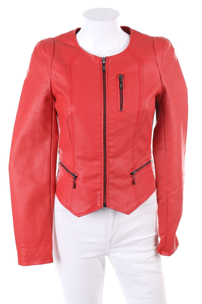 zebra - Kunstlederjacke im Biker-Stil - XS