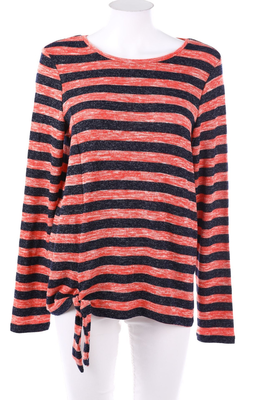 ESPRIT - Streifen-Longsleeve-Shirt zum Knoten - M