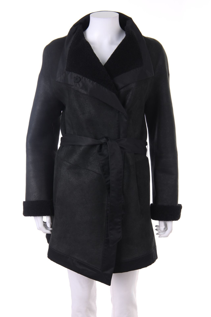 MARC CAIN - Shearling-Mantel - D 38