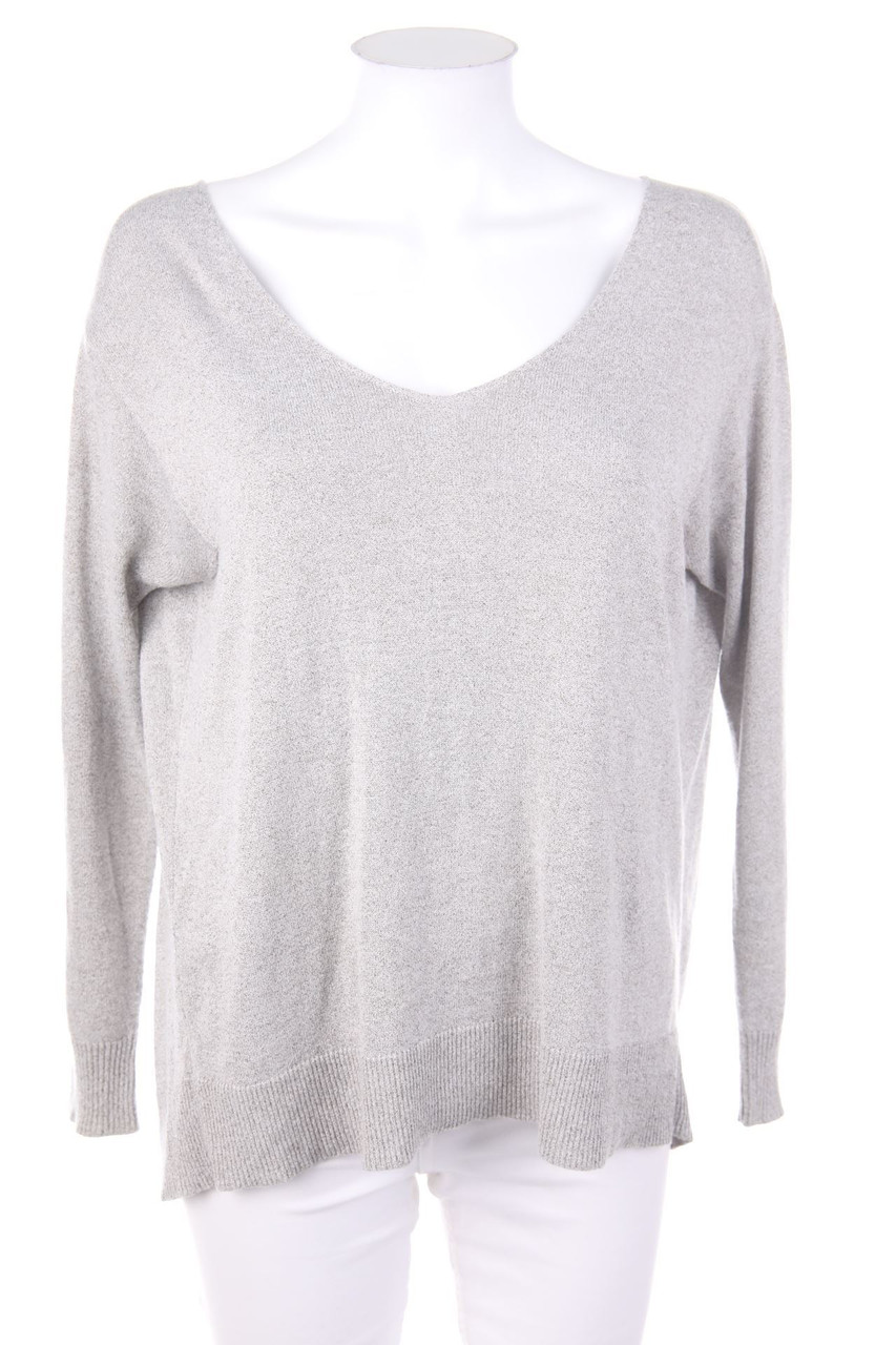 zebra - Strick-Pullover in Wickel-Optik - XS