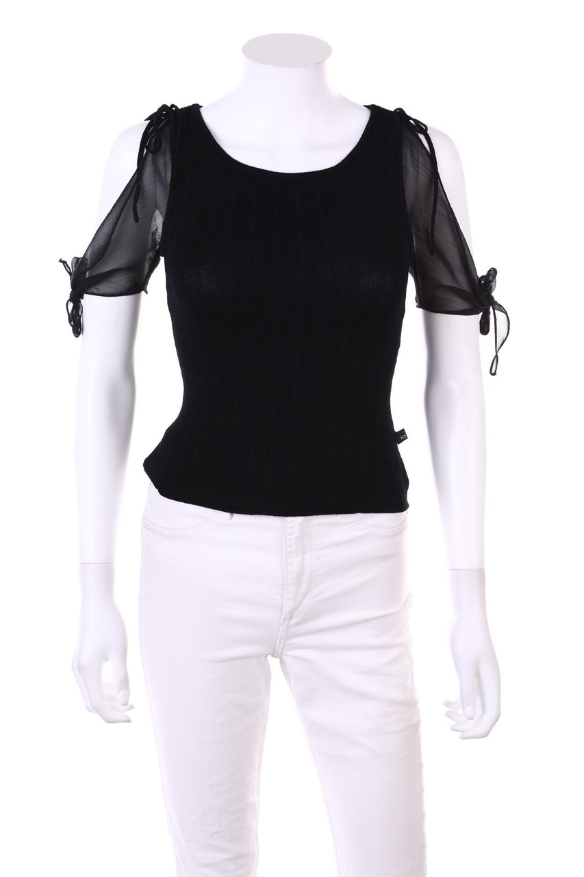 i.cy - Cold-Shoulder-Pullover - XS