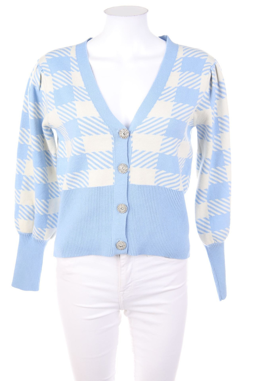 C´est Monique - Cardigan mit Schmuck-Knöpfen - ONE SIZE