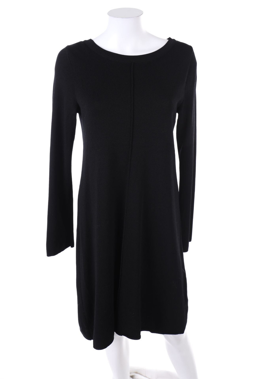 Street One - Strickkleid aus Viskose-Mix mit Schleife - D 36