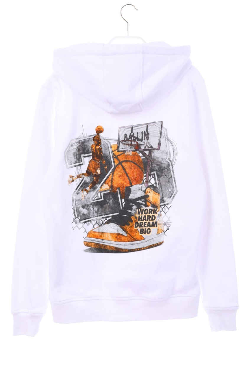 Mister Tee - Kapuzen-Pullover mit Print - S