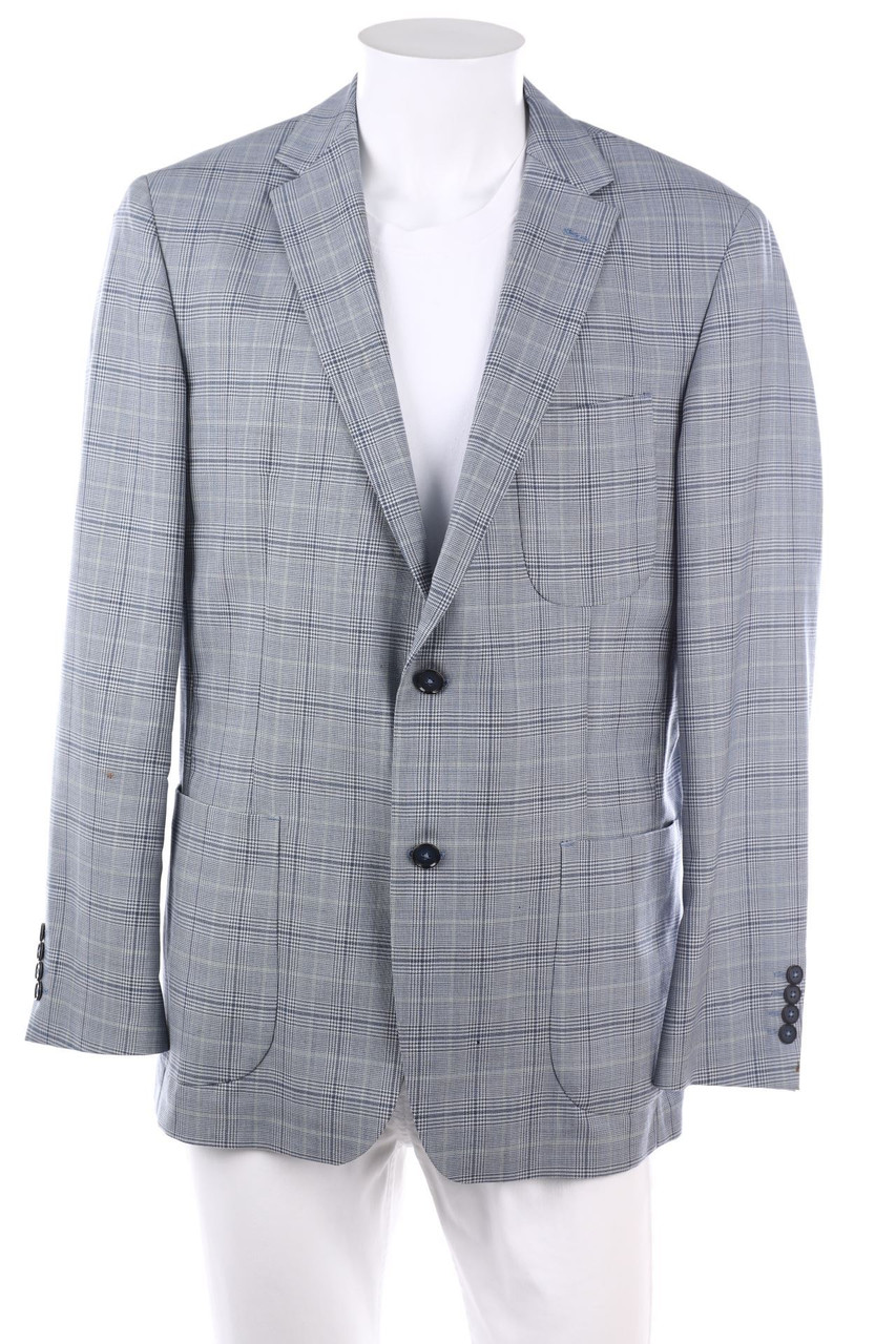 atelier torino - Sakko aus Schurwoll-Mix mit Seide - 54