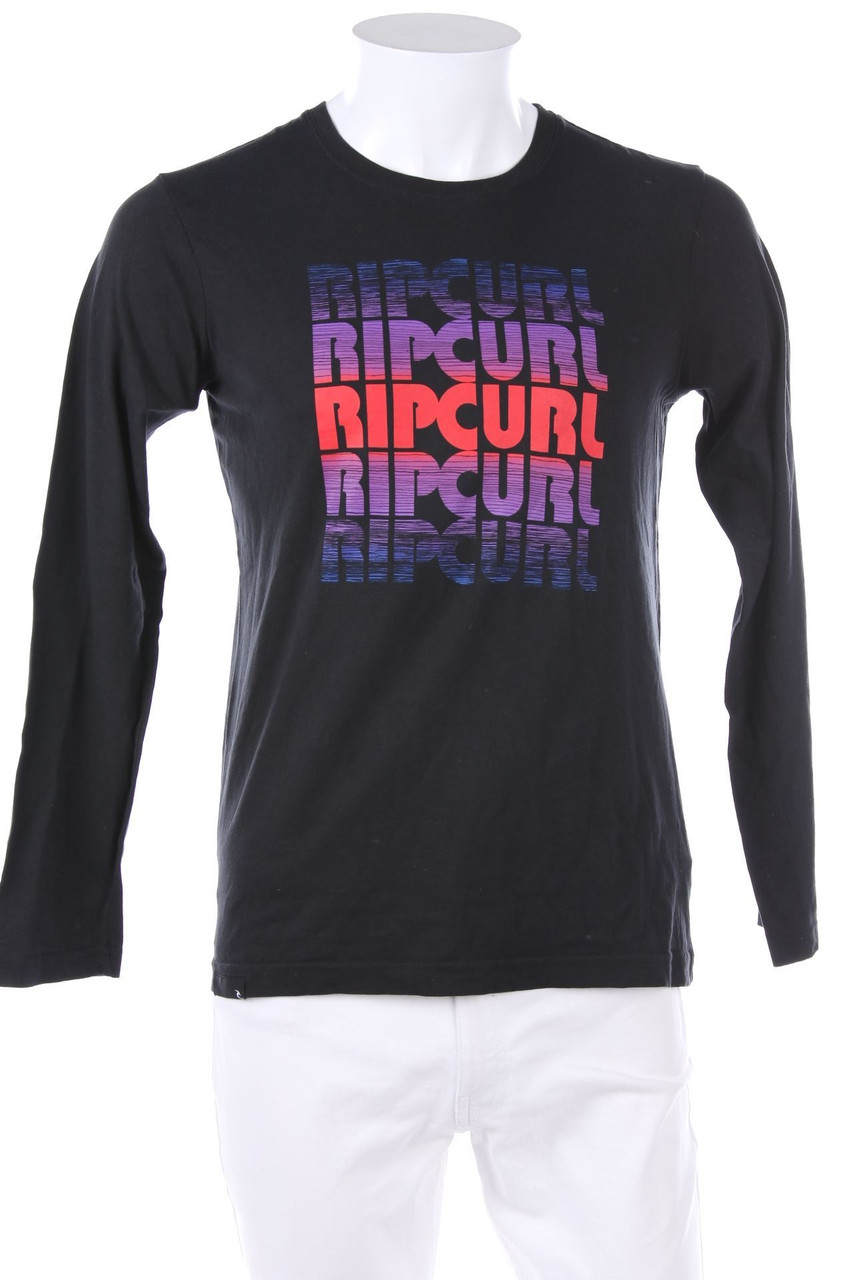 ripcurl - Longsleeve-Shirt mit Logo-Print - S