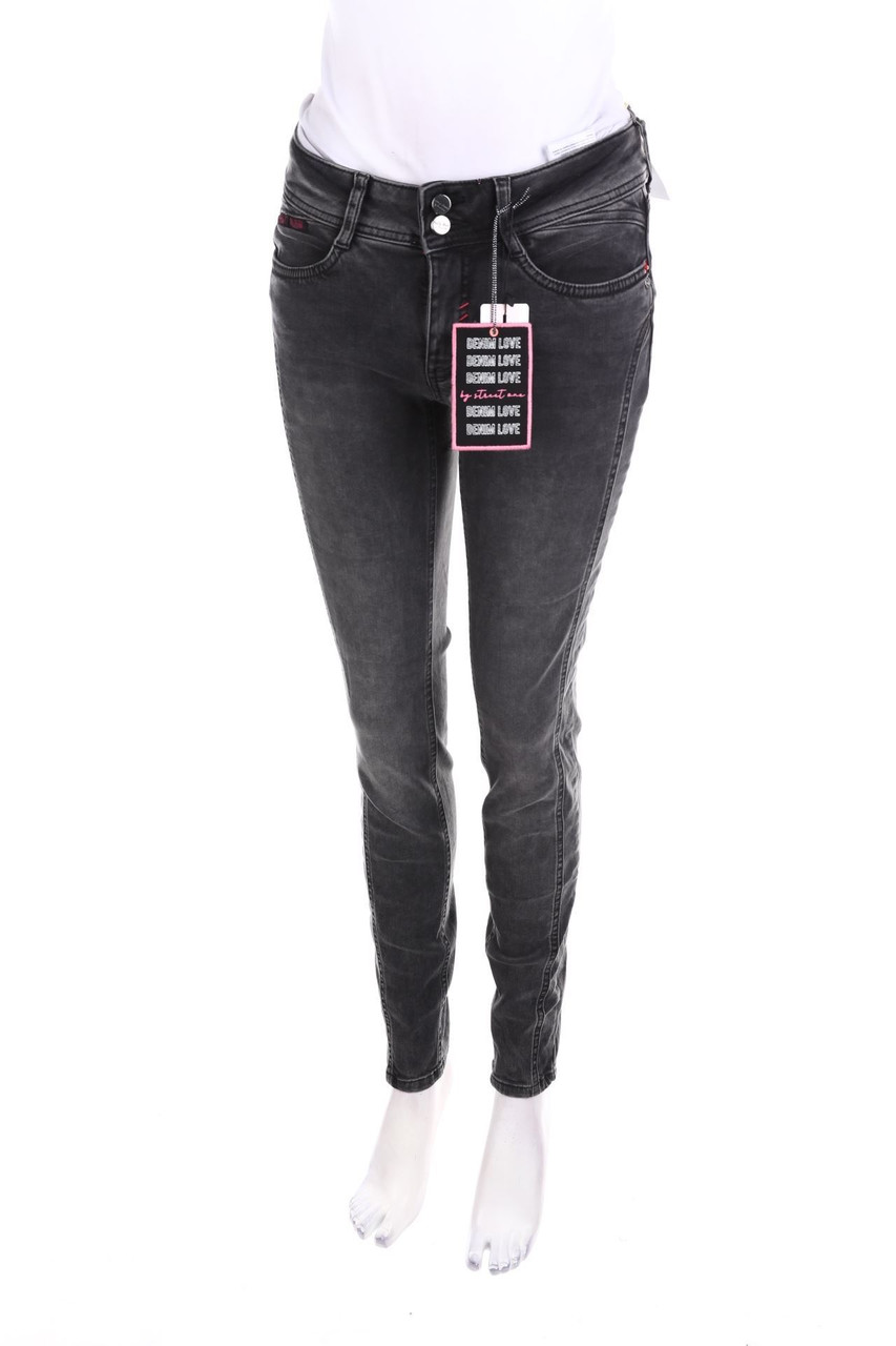 Street One - Used Look Skinny-Jeans - W26
