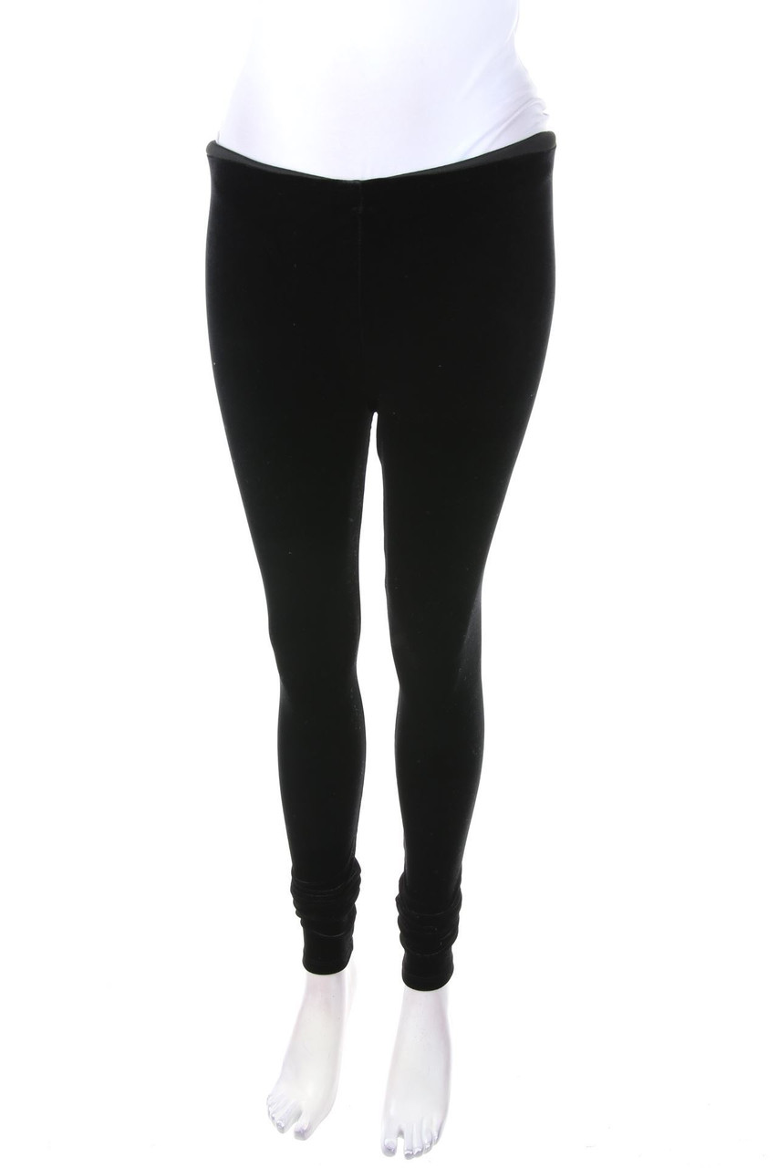 MANGO - Samt-Leggings - S