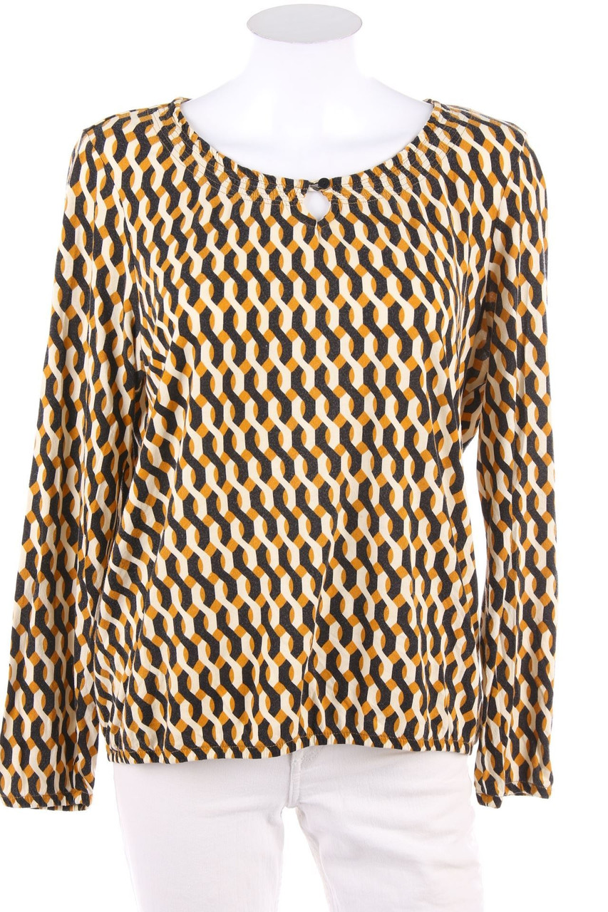 soyaconcept - Bluse mit geometrischem Muster - M