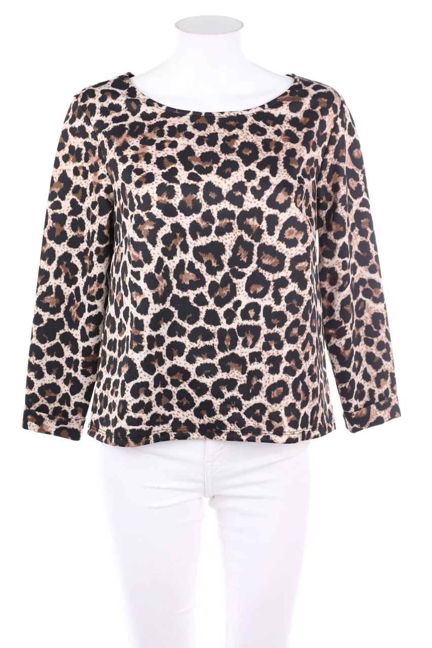 AMY VERMONT - Bluse mit Animal-Print - D 38