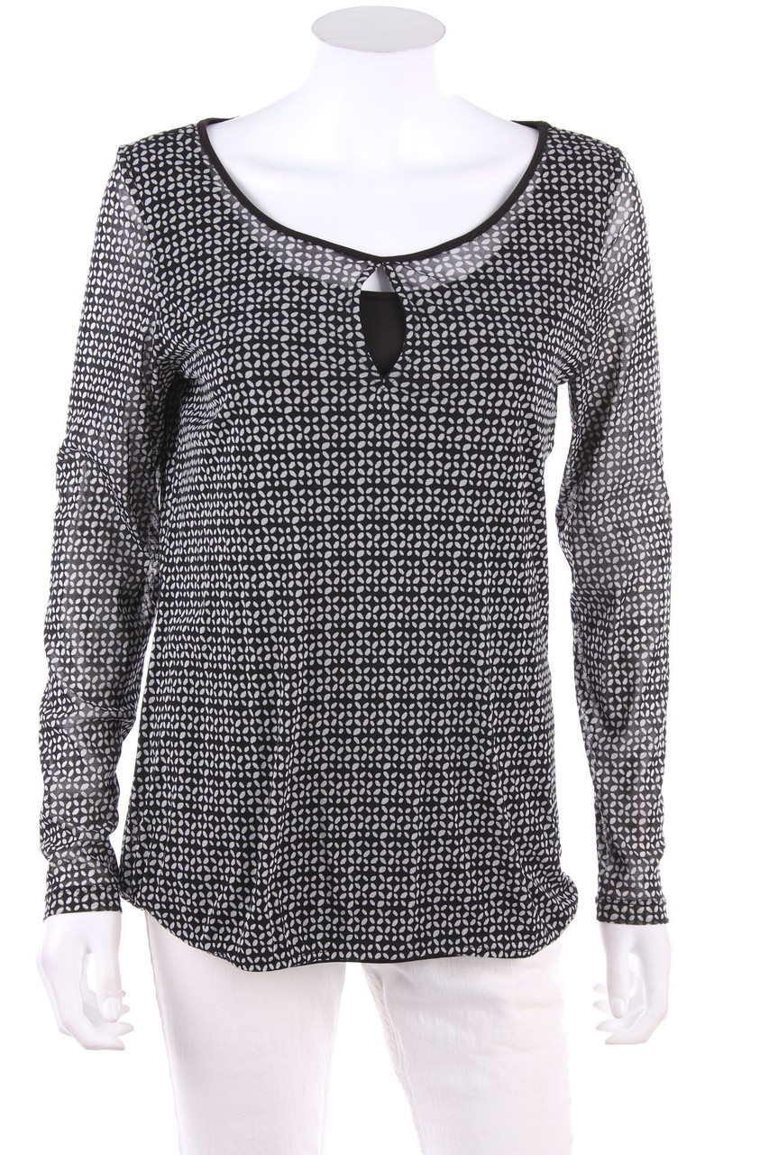 s.Oliver PREMIUM - Bluse mit geometrischem Muster - D 40