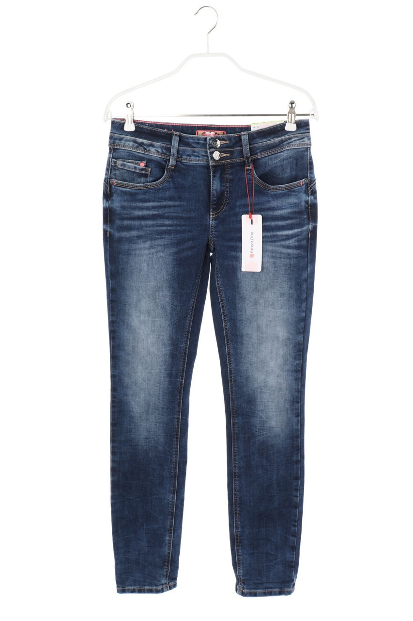 Street One - Used Look Skinny-Jeans - W26