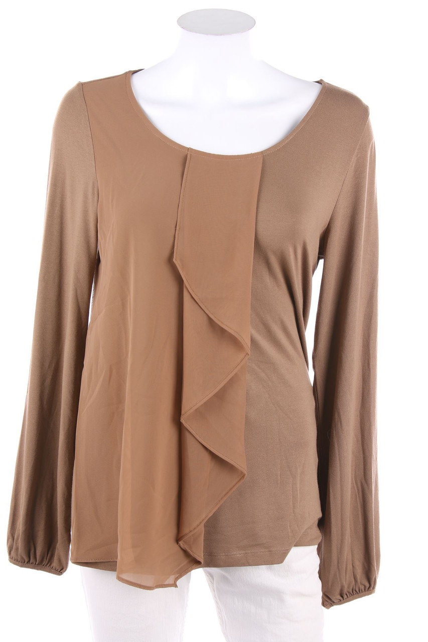 PATRIZIA DINI - Bluse mit Volants - D 36