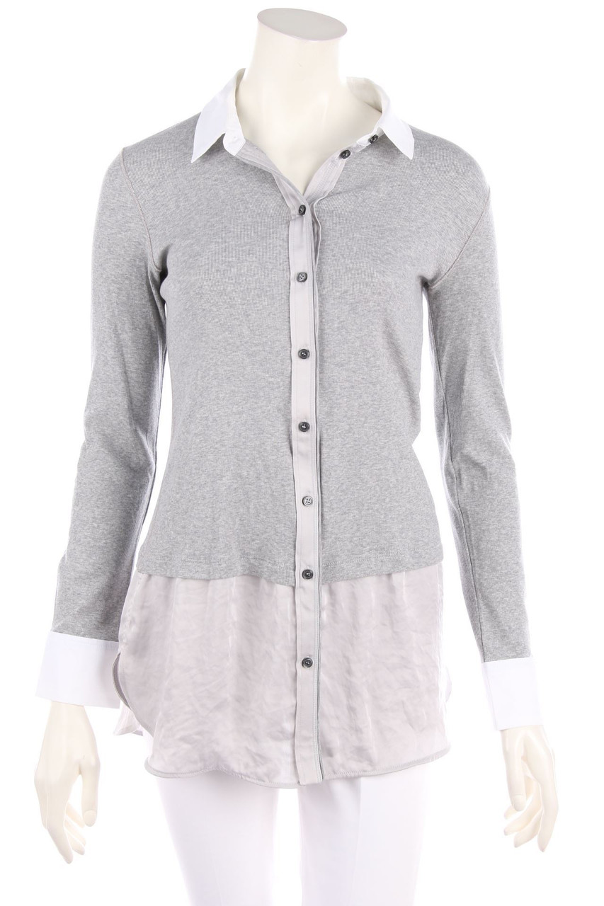 MARC CAIN SPORTS - Long-Bluse im Layer Look - D 38