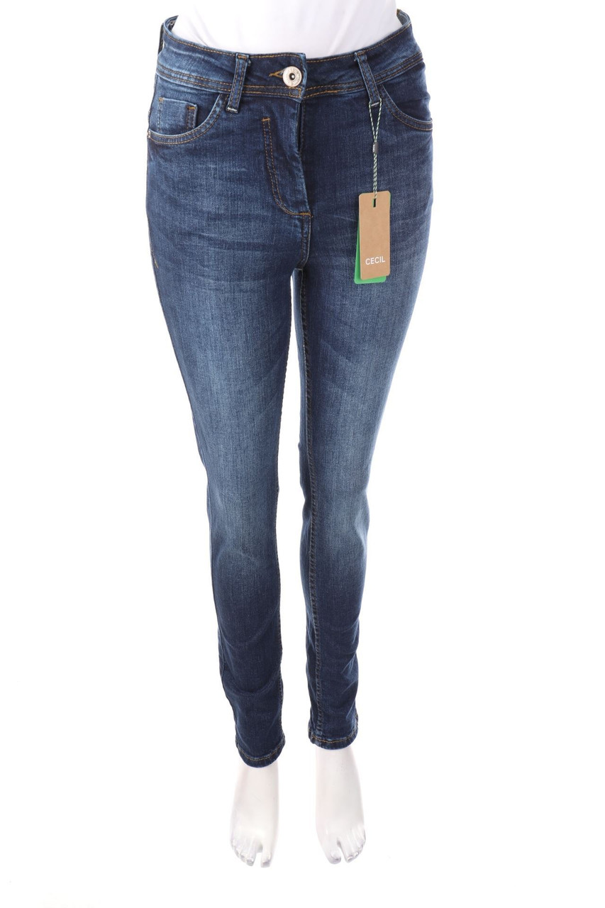 CECIL - Used Look Skinny-Jeans - W27