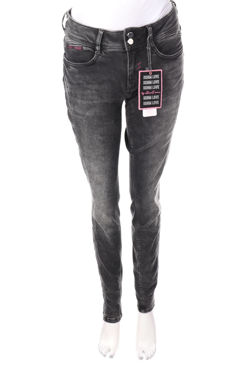 Street One - Used Look Skinny-Jeans - W27