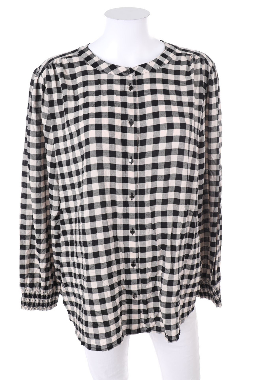 Street One - Bluse mit Karo-Muster - D 44