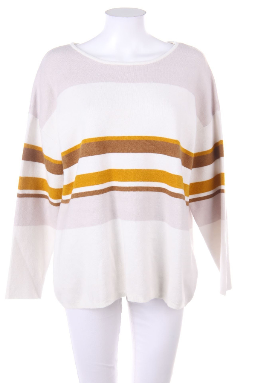 BROADWAY - Strick-Pullover mit Streifen - XL