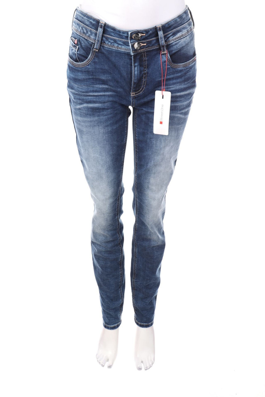 Street One - Used Look Skinny-Jeans - W27