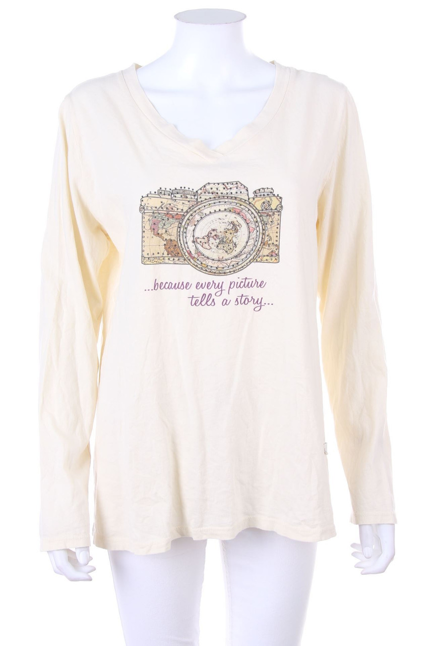 HEIMATLIEBE - Longsleeve-Shirt mit Print - XXL