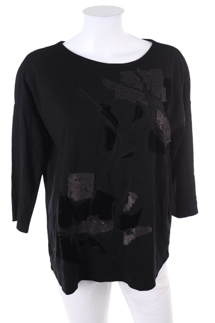 GERRY WEBER - Shirt mit Pailletten - D 38