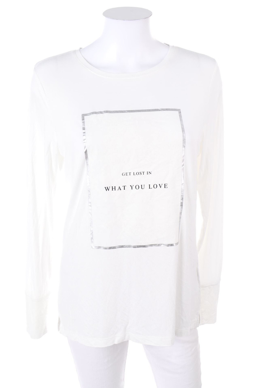 BASEFIELD - Longsleeve-Shirt mit Print - M