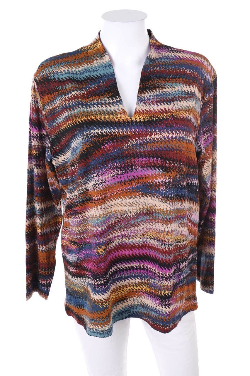 MARINELLO - Longsleeve-Shirt mit Print - XL