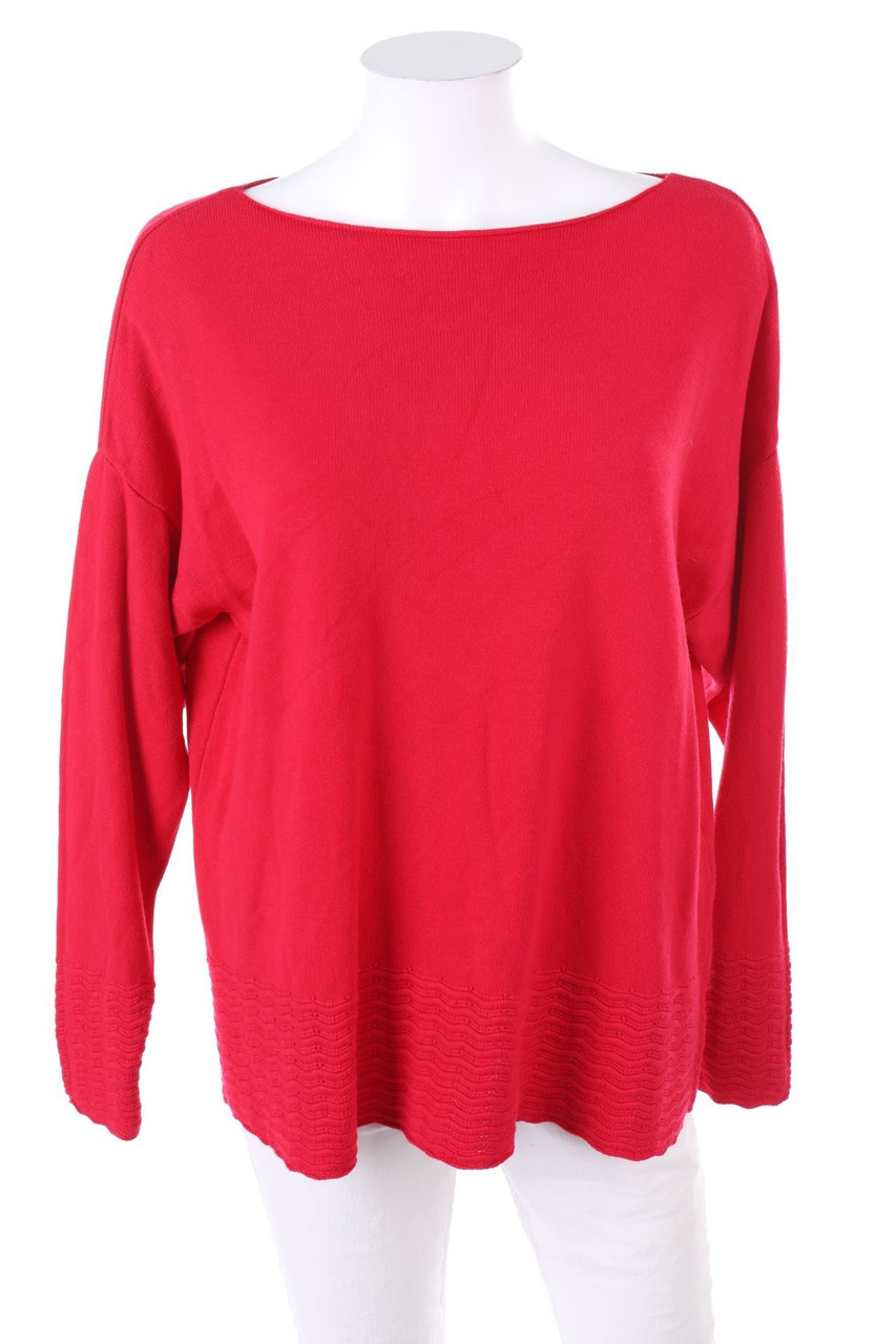 HEIMATLIEBE - Strick-Pullover mit überschnittener Schulter - M