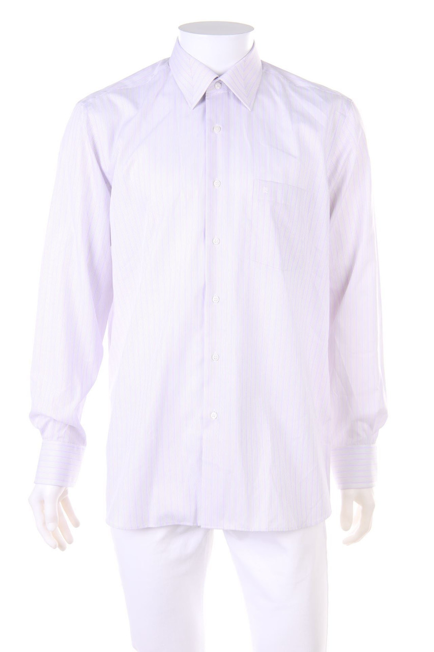 pierre cardin - gestreiftes Hemd mit Logo-Stickerei - 41