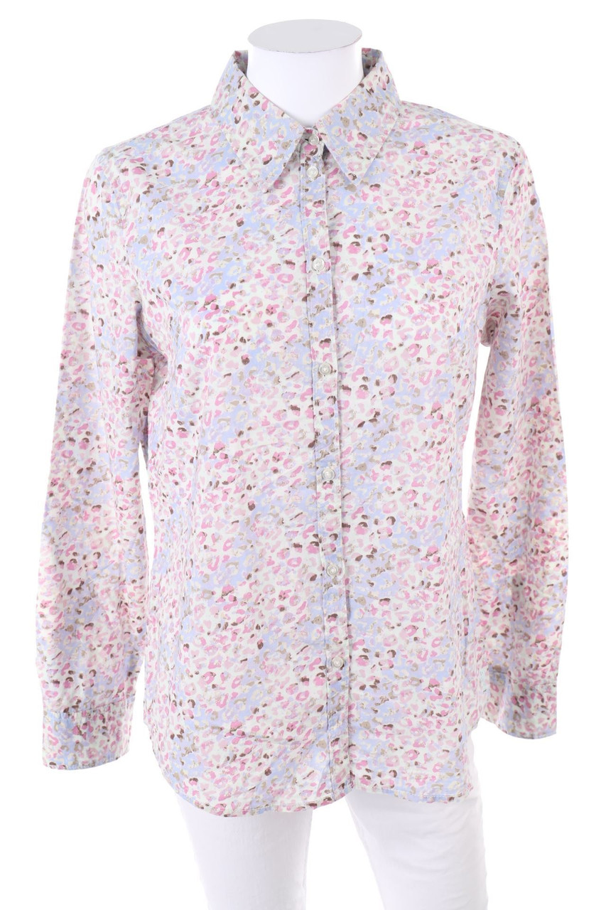 ESPRIT - Hemd-Bluse mit Print - D 38