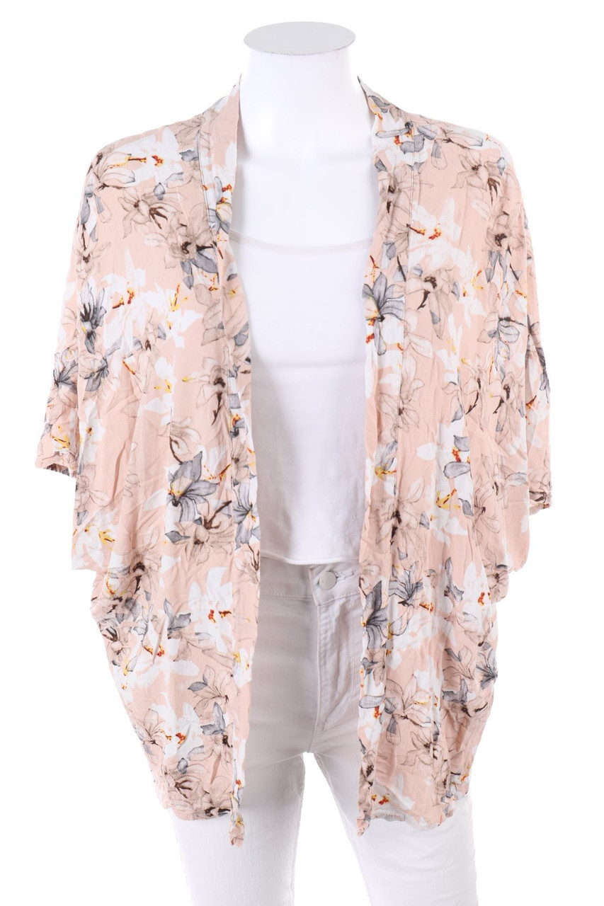 zebra - Cardigan mit Blumen-Print - XS