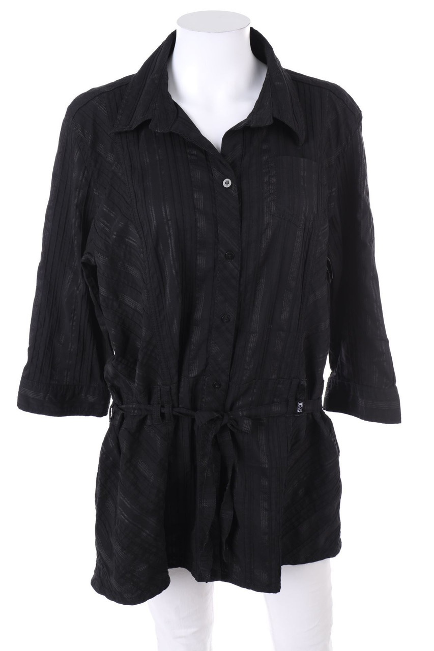 CECIL - Tunika-Bluse mit Gürtel aus Baumwoll-Mix - XL