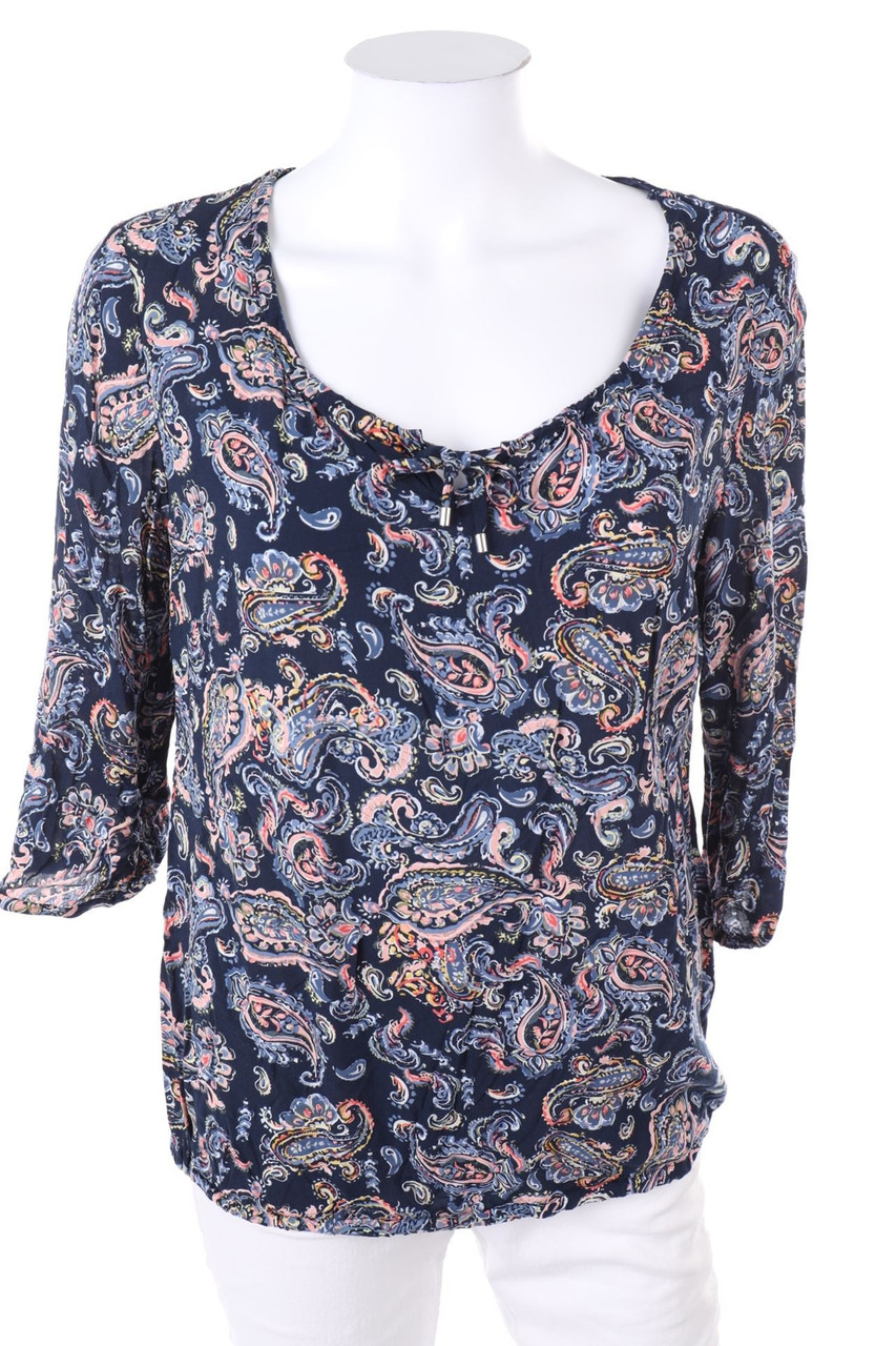 C.C. Luke - Print-Bluse mit 3/4-Ärmel - D 36