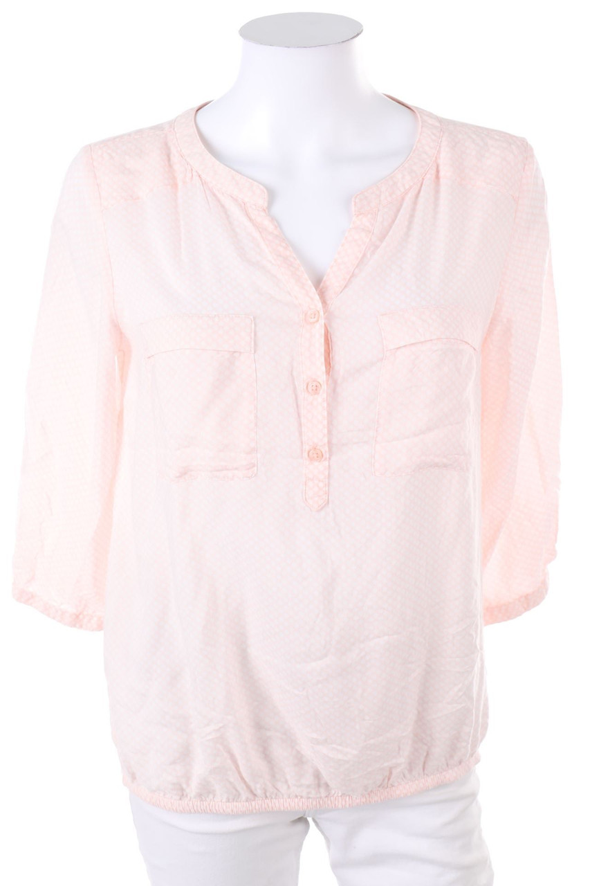 s.Oliver - Bluse mit Punkten - D 36