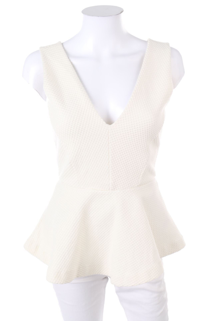 H&M - Blusentop mit Schößchen - S