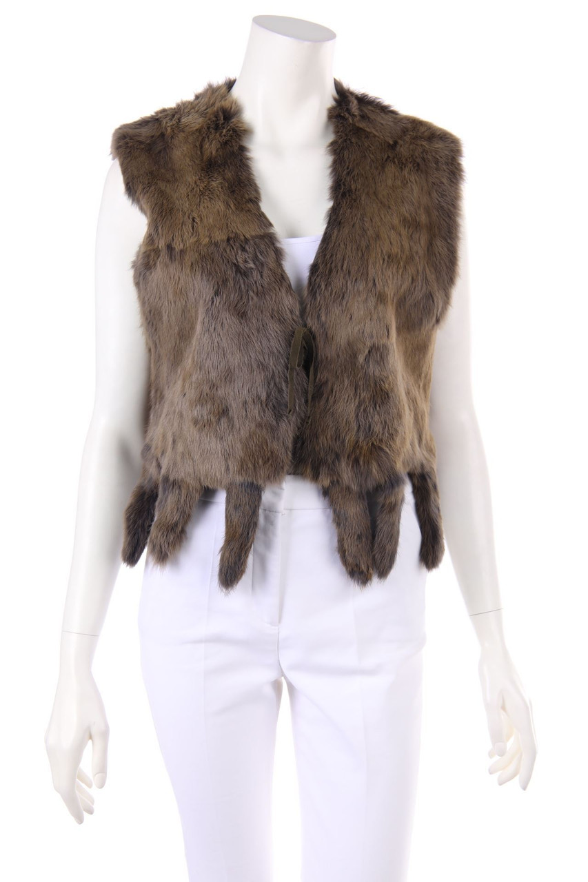 SECONDHAND - Pelz-Weste - M