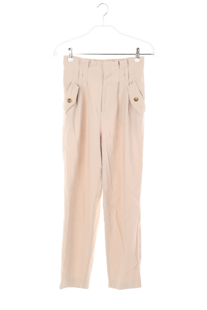 H&M - High Waist-Paperbag-Hose - D 34