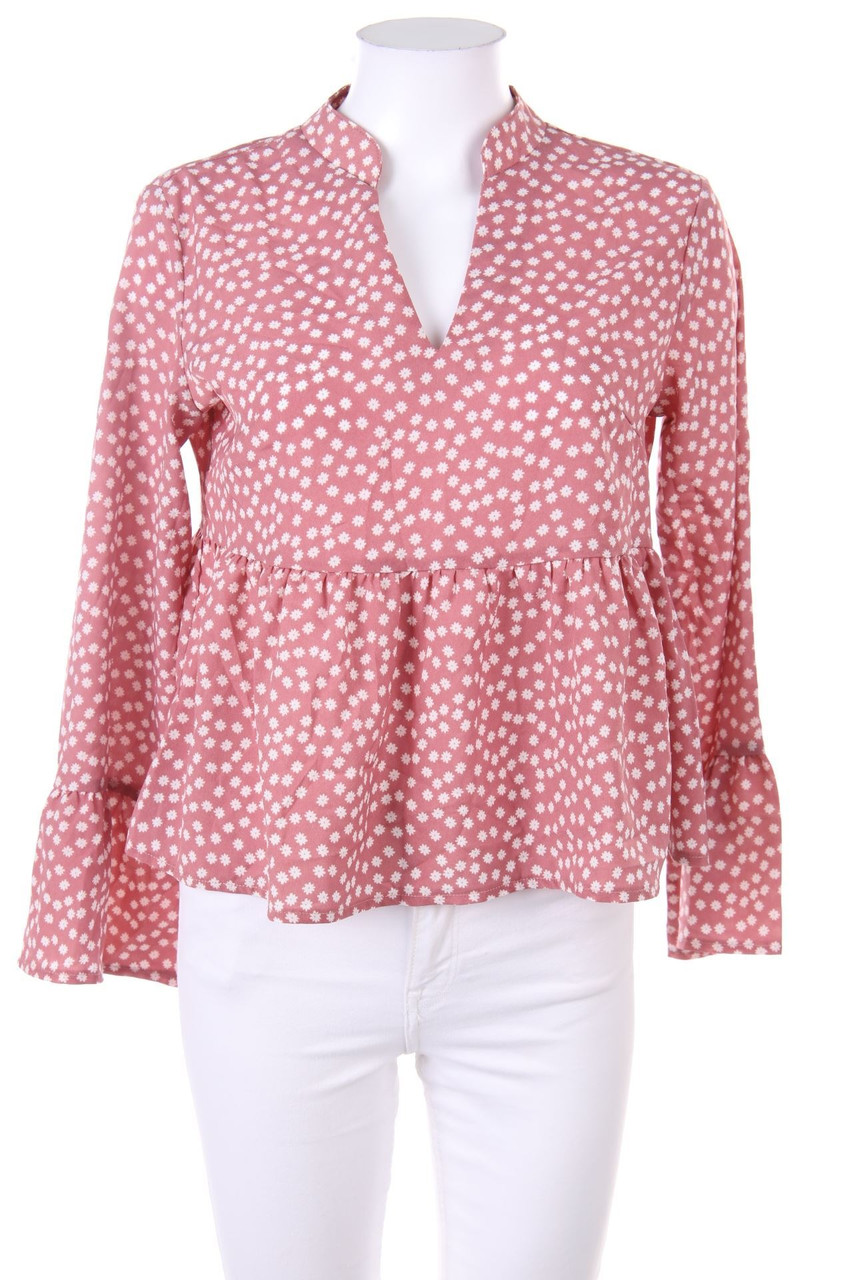 SHEIN - Bluse mit Blumen-Print - D 34