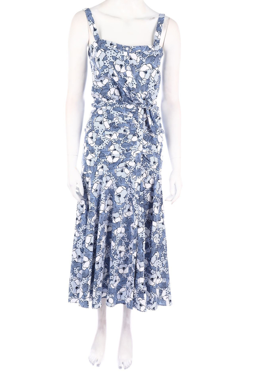 VERONICA BEARD - Midikleid mit Blumen-Print - D 36
