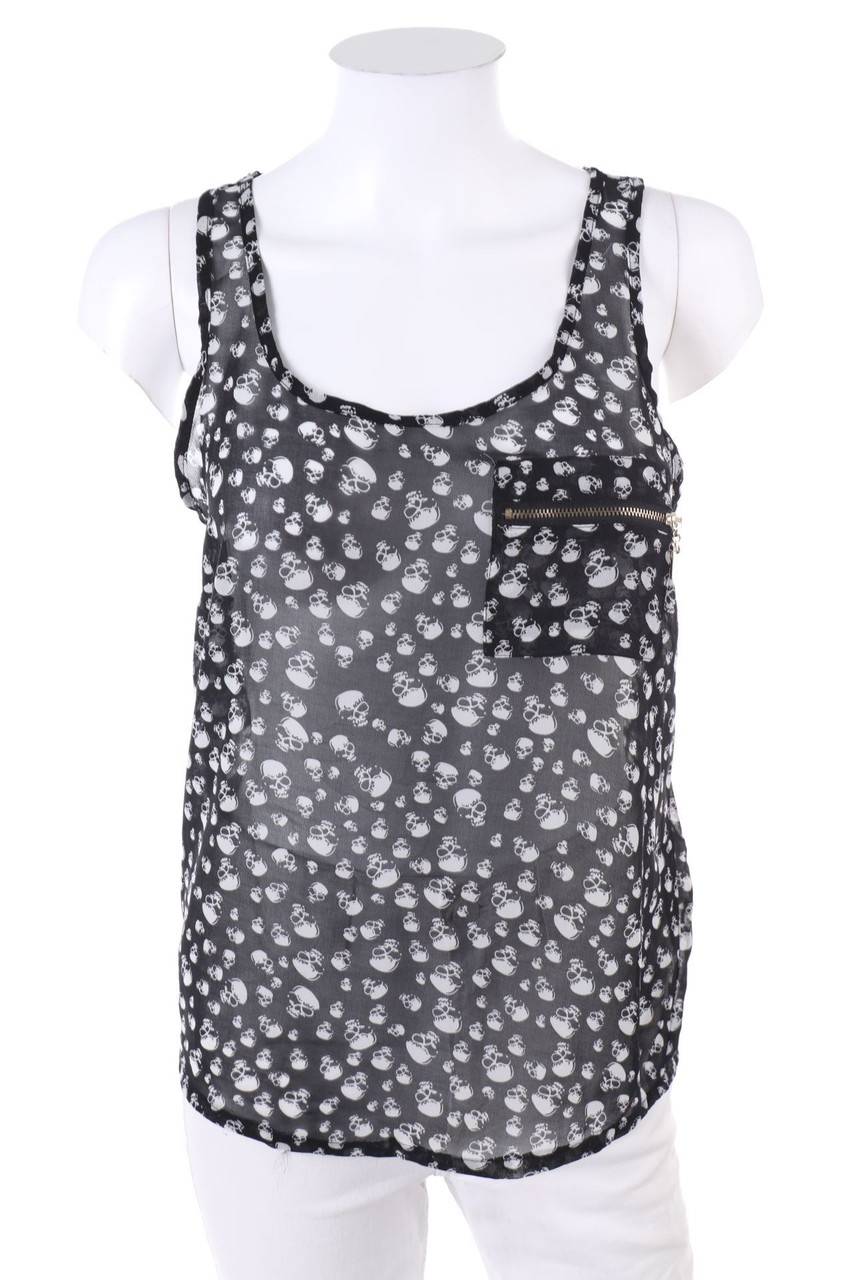Jennyfer - Tanktop mit Zipper - S