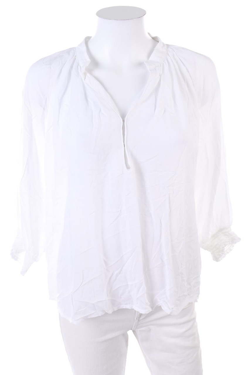 H&M LOGG - Bluse mit Smok-Details - D 36