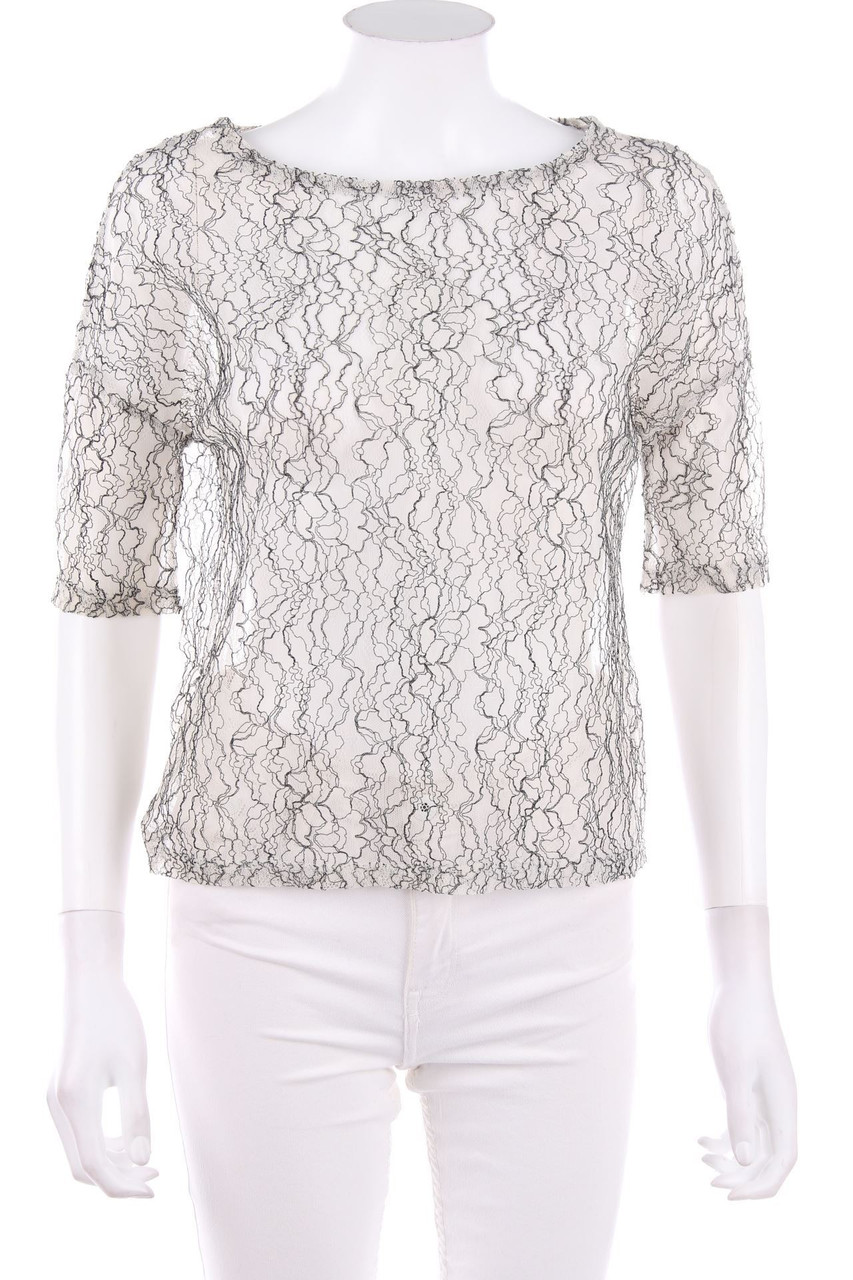 promod - Spitzen-Bluse - M