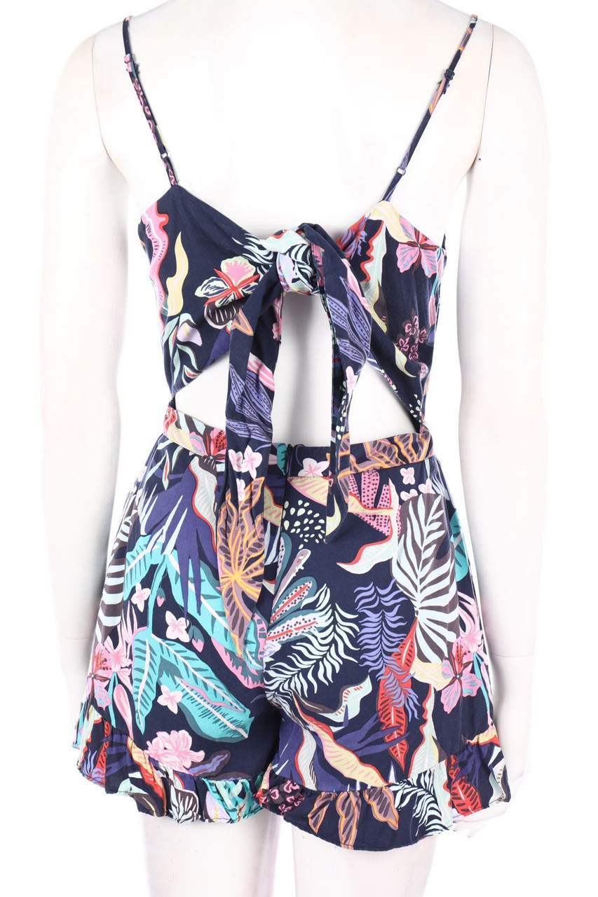 ONLY - Playsuit mit Tropical Print - D 36