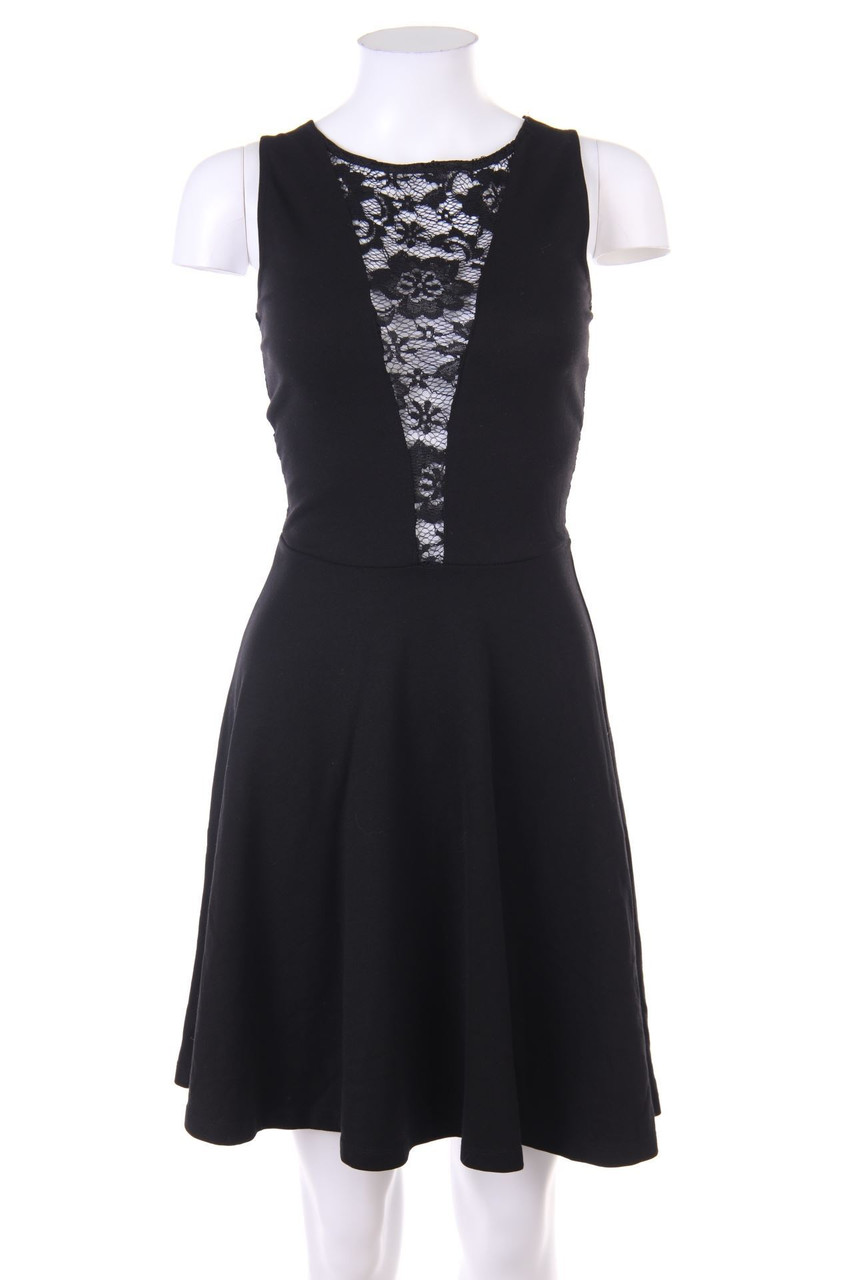 TALLY WEiJL - Skater-Kleid mit Spitzen-Einsatz - D 32